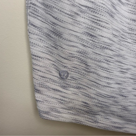 Lululemon Low Key Tank Silver Tiger Space Dye Open-Back Luxe Training Top Size 6 - Picture 6 of 8